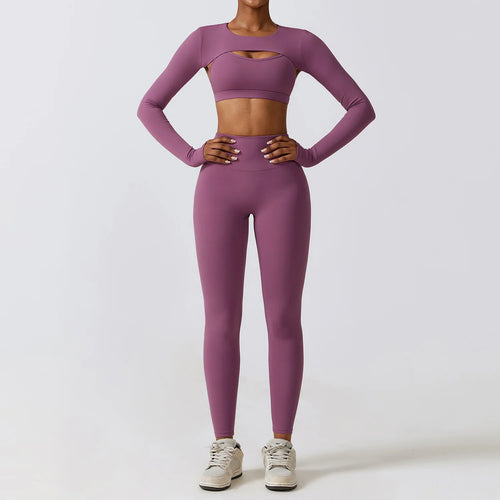 Conjunto deportivo de tres piezas